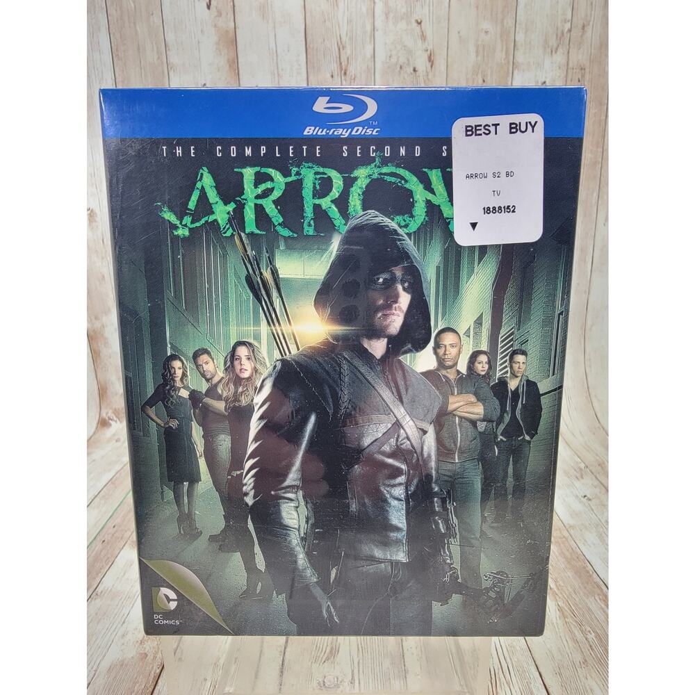 Arrow Season 2 Blu-Ray DVD CW DC Universe Green Arrow Stephen Amell